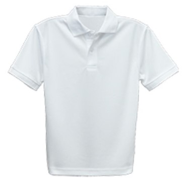 St. Joseph's School of West St. Paul - Unisex Performance Knit Polo Shirt - Moisture Wicking - 100% Polyester - Short Sleeve
