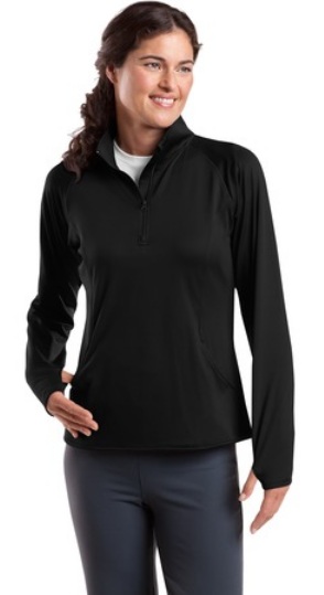 St. Anne Catholic School - Sport-Wick - Womens Stretch 1/2-Zip Pullover